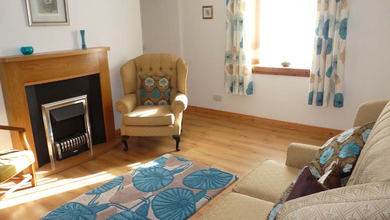 Living room at Dollags cottage self catering accommodation